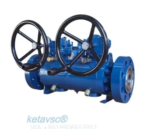 DBB double block valve from keta valve in China