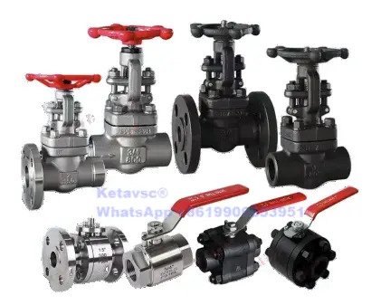 carbon steel forged ball valve gate valve globe valve