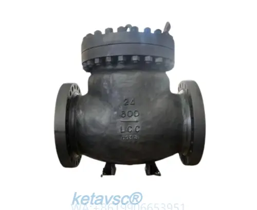 check valve flank end from keta valve