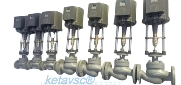 electric actuated control valve from China qualified manufacture