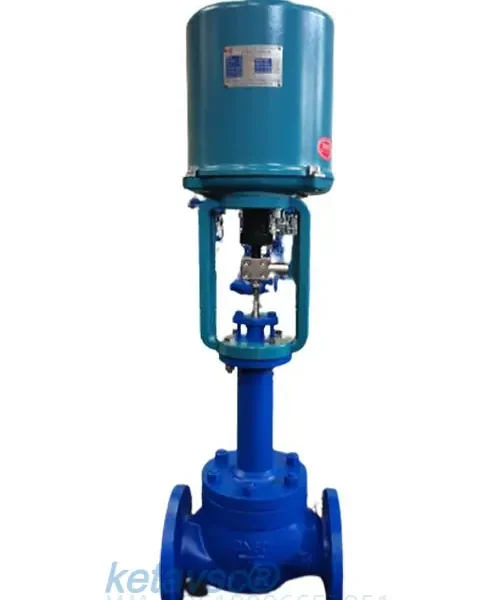 electric actuated control valve supplier from keta valve