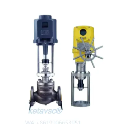 electric actuated control valves from keta valve