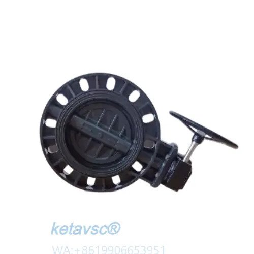 gearbox operate upvc butterfly valve