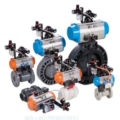 pneumatic actuated plastic valves from keta valve solution corporation