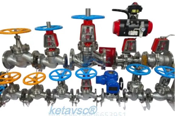 special designed only for oxygen globe valves from keta valve