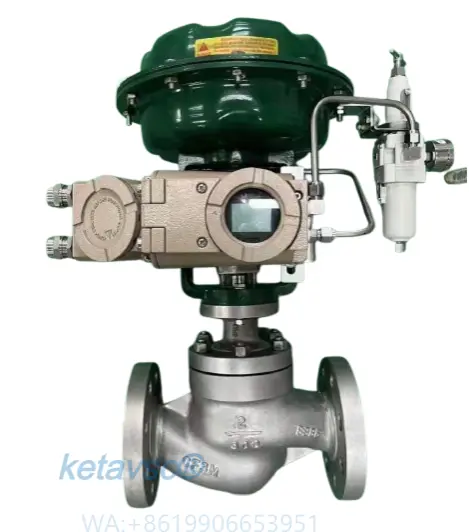 special request pneumatic actuated control valve