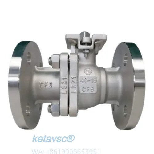 stainless steel flange ball valve from China manufacture