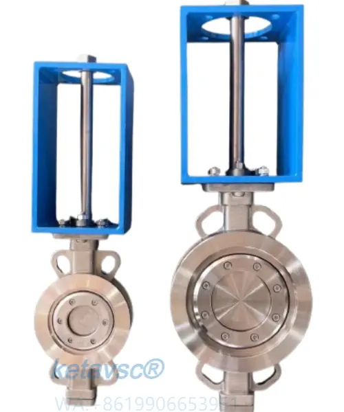 stainless steel high performance wafer butterfly valves from keta valve