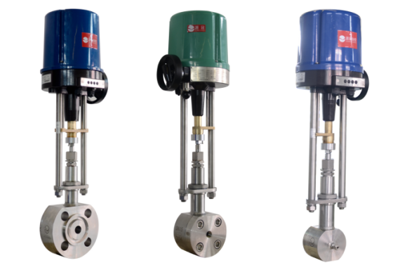 micro flow electric actuated slide control valve from keta valve solution corporate in China