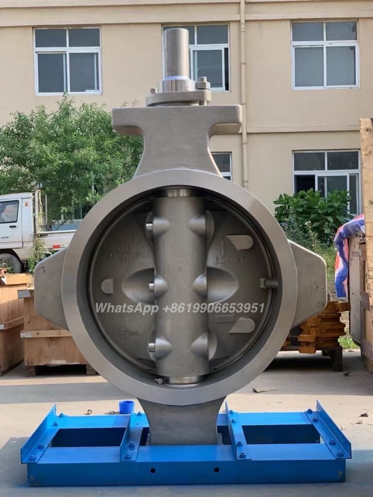 special request 28 inches 300LBS wafer butterfly valve metal to metal seal by keta valve solution corporate team