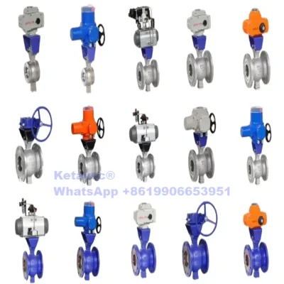 V bore ball valves from keta valve